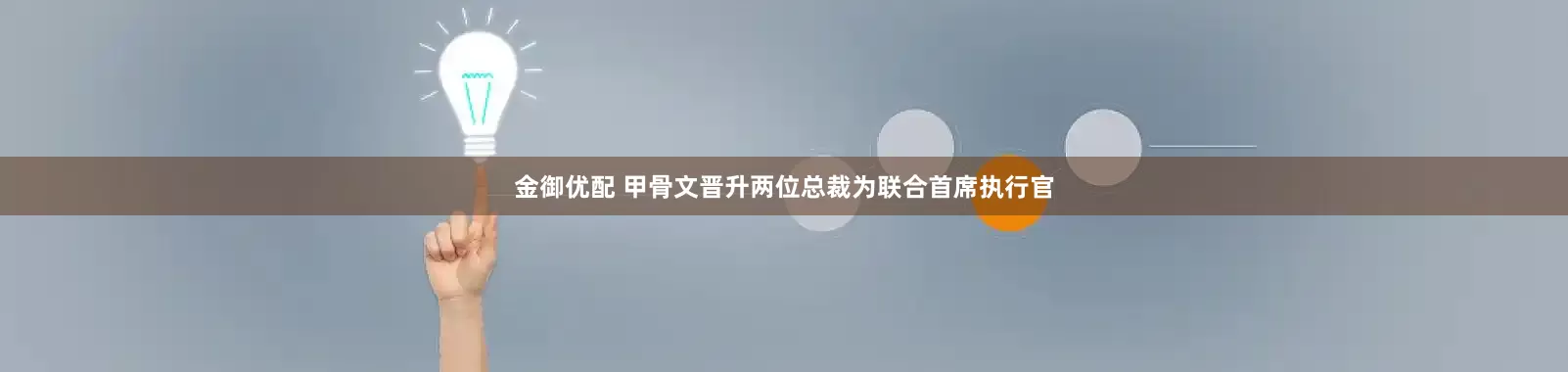 金御优配 甲骨文晋升两位总裁为联合首席执行官